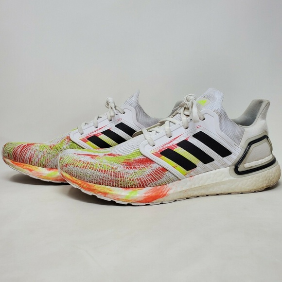 Adidas Ultra Boost 20 Heatmap White Black Prime - Picture 2 of 11